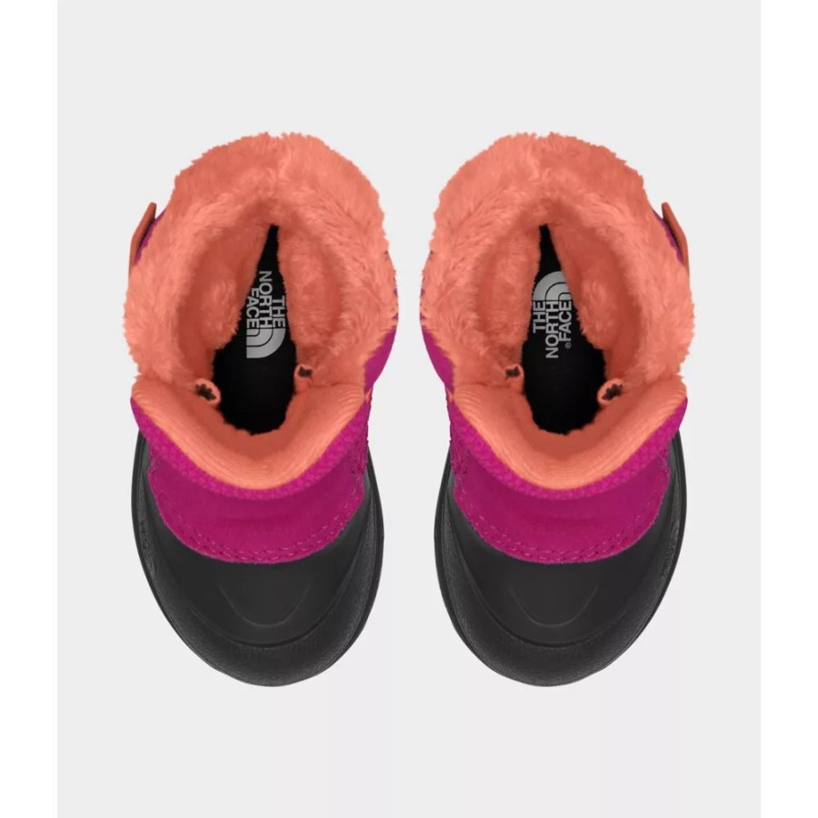 Fuschia Pink The North Face מגפיים לפעוט Alpenglow Ii