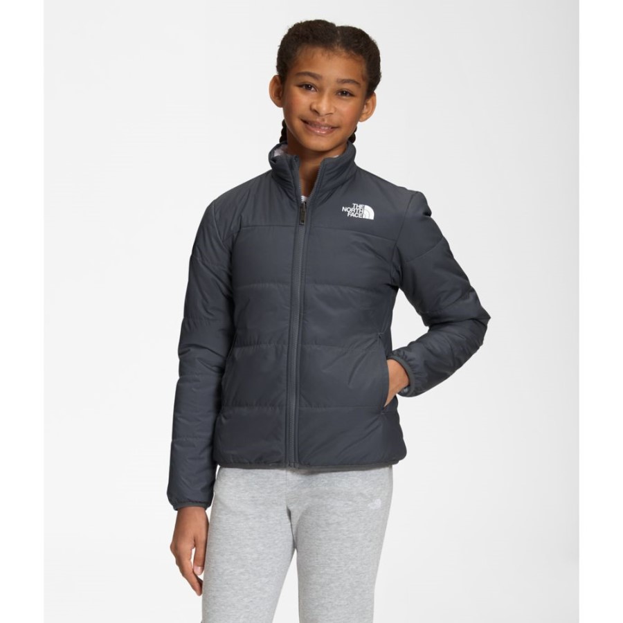 נערות הפיך ז'קט אזוב אפור הפנים הצפוניות