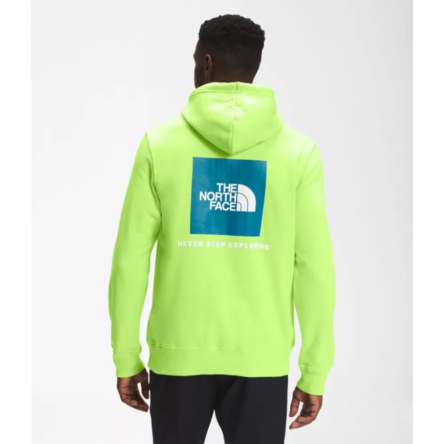 Green The North Face גברים קופסא Nse סוודר קפוצ\'ון