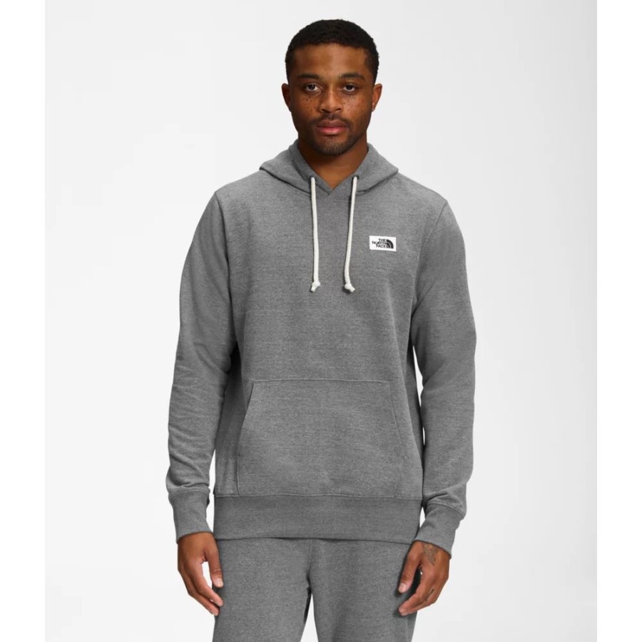 גברים אפורים מורשת תיקון סוודר קפוצ\'ון הפנים הצפוני