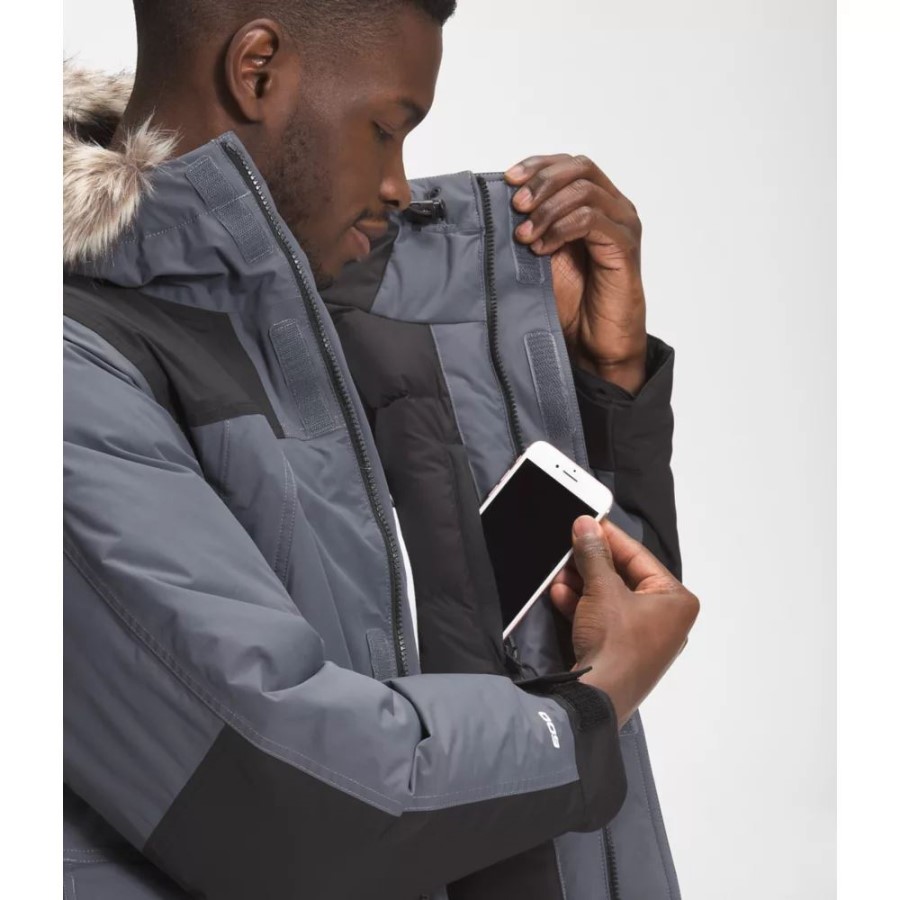 גריי The North Face גברים Mcmurdo Parka