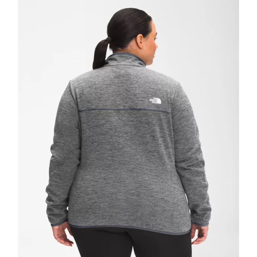 Grey The North Face Women Plus Canyonlands Full Zip