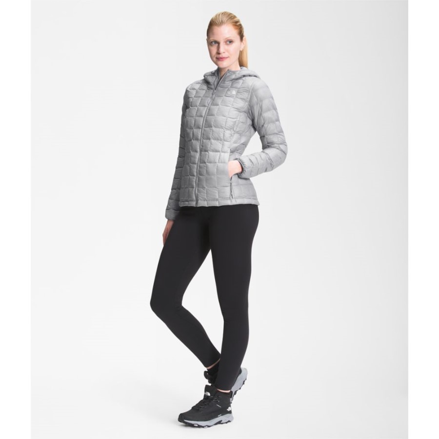 אפור נשים Thermoball Eco Hoodie 2.0 The North Face
