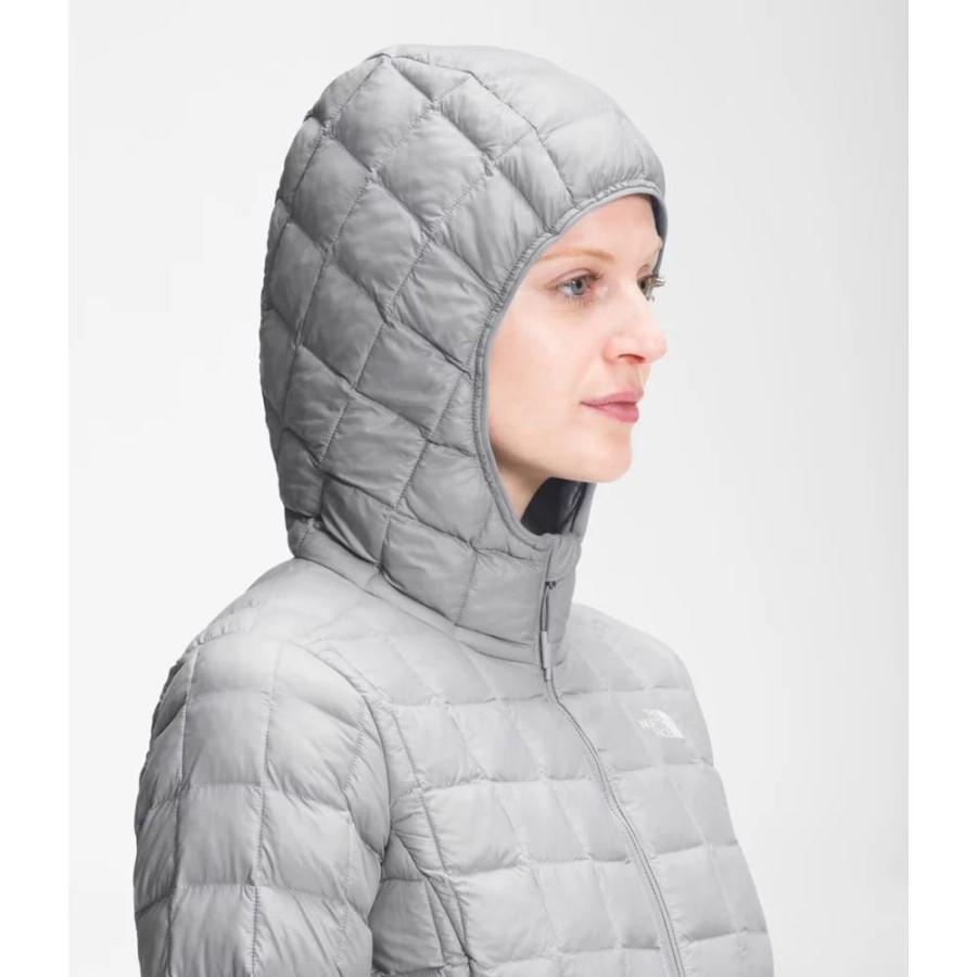 אפור נשים Thermoball Eco Hoodie 2.0 The North Face