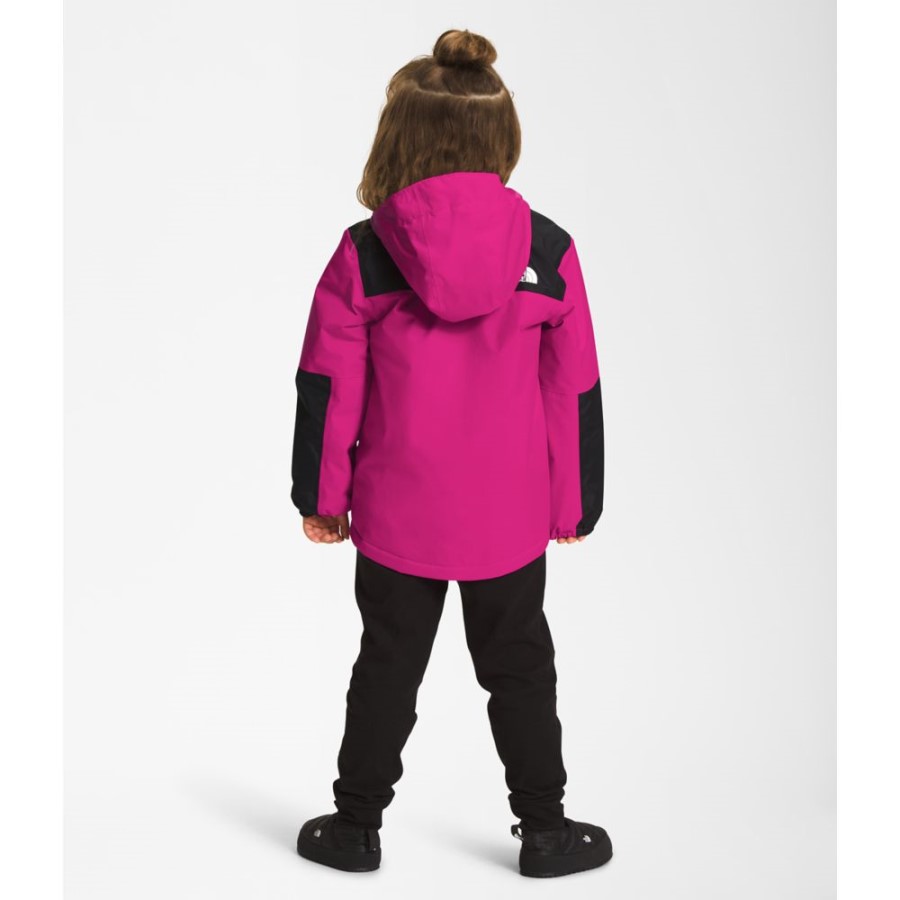 ילדים חמים סערה מעיל גשם פוסקיה ורוד הפן הצפוני