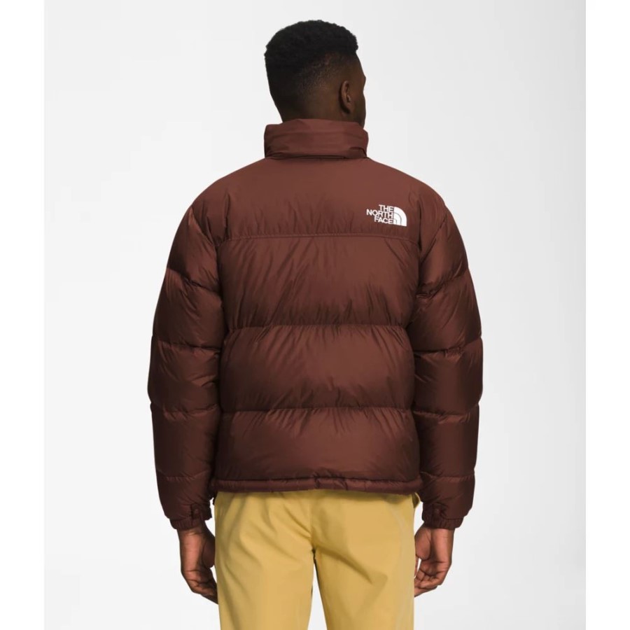 גברים 1996 ז\'קט רטרו Nuptse כהה אלון הפנים הצפוני