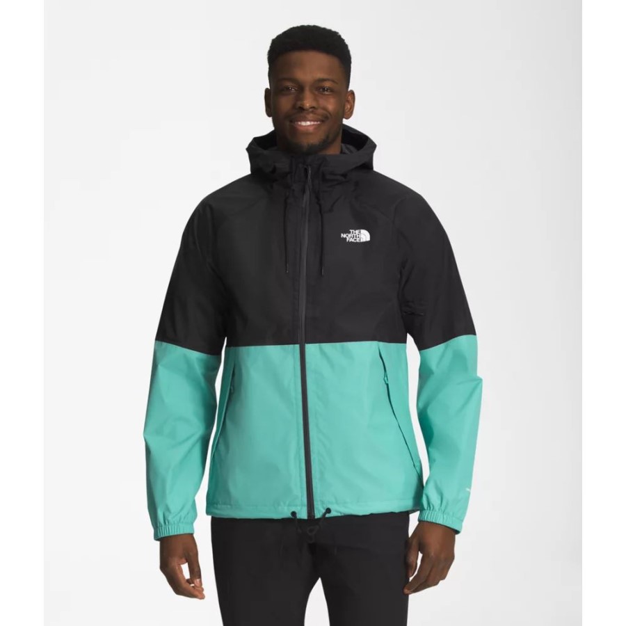 גברים אנטורה קפוצ'ון גשם הפנים הצפוני שחור