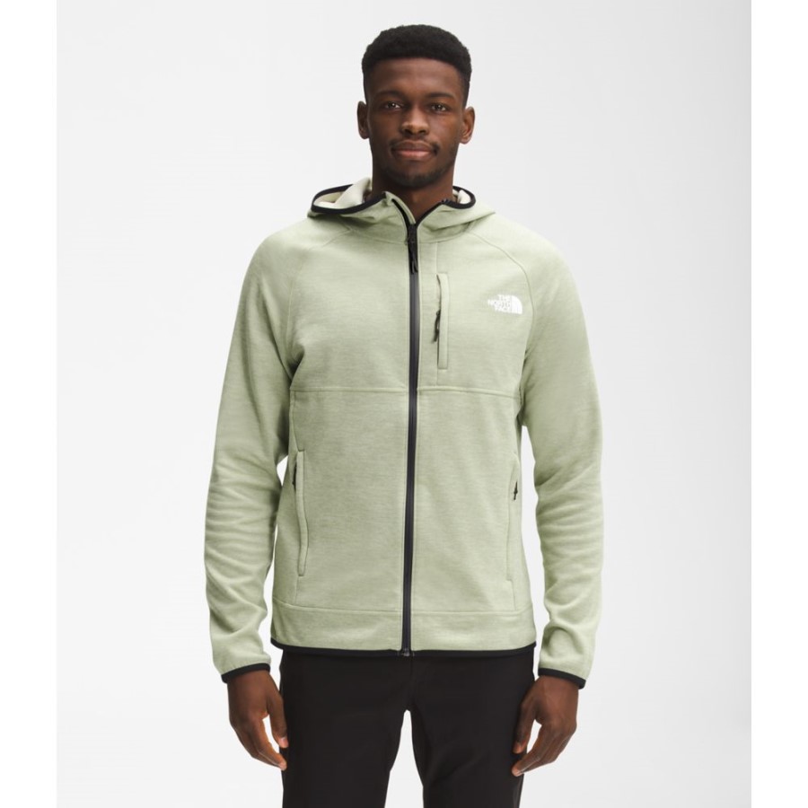 גברים Canyonlands Hoodie תה ירוק הפן הצפוני