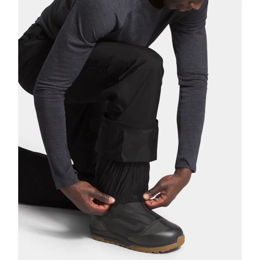 גברים מכנסי Sickline שחורים את הפנים הצפוני