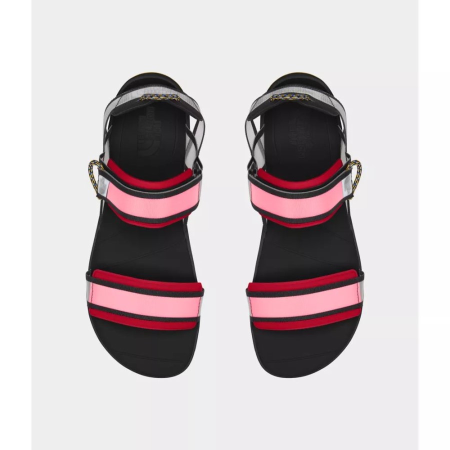 גברים סקינה סנדל ספורט הצפון פנים אדום שחור