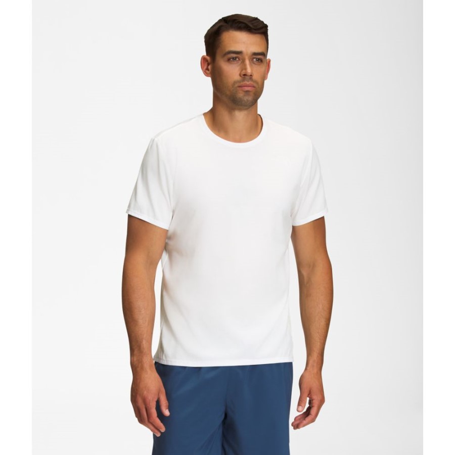 גברים Sunriser חולצה עם שרוולים קצרים לבן החזית הצפונית