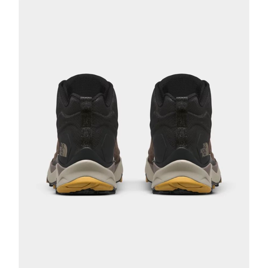 גברים Vectiv Exploris אמצע מגפי עור עתידיים בצבע חום עמוק את הפנים הצפוניות