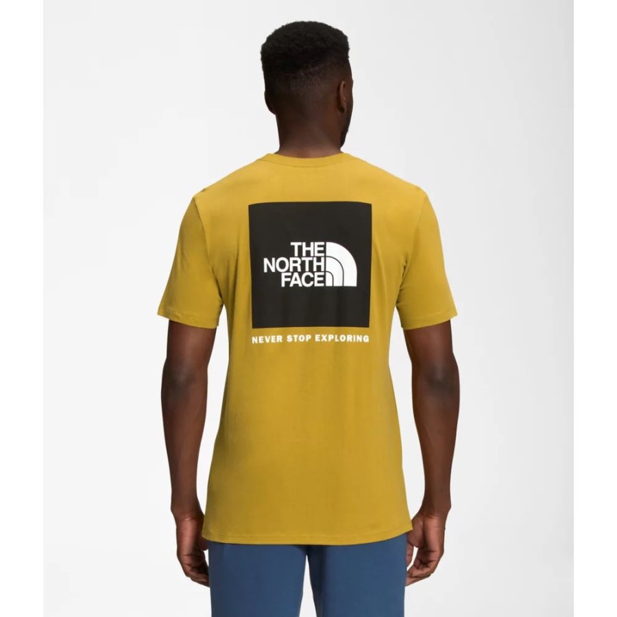 זהב מינרלי גברים תיבת שרוול קצר Nse טי את החזית הצפונית