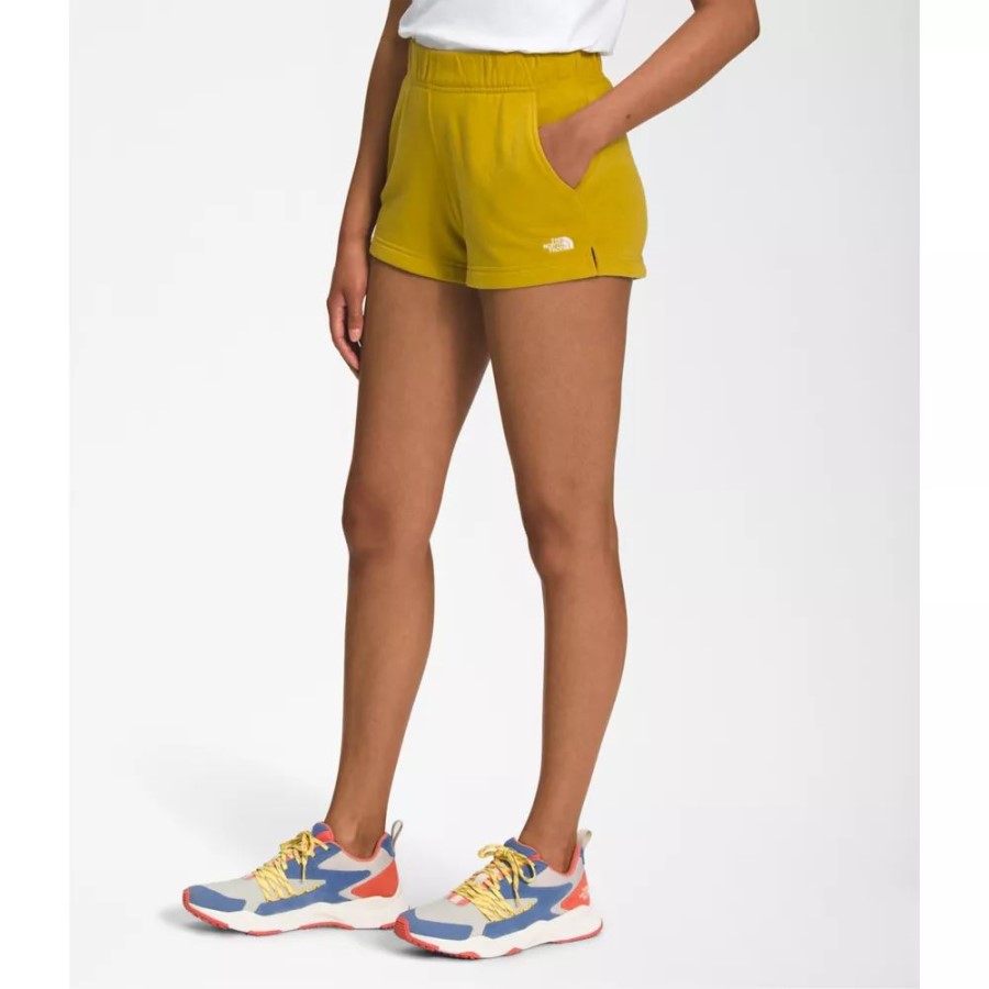 זהב מינרלי לנשים חצי כיפה לוגו 3 מכנסיים קצרים The North Face