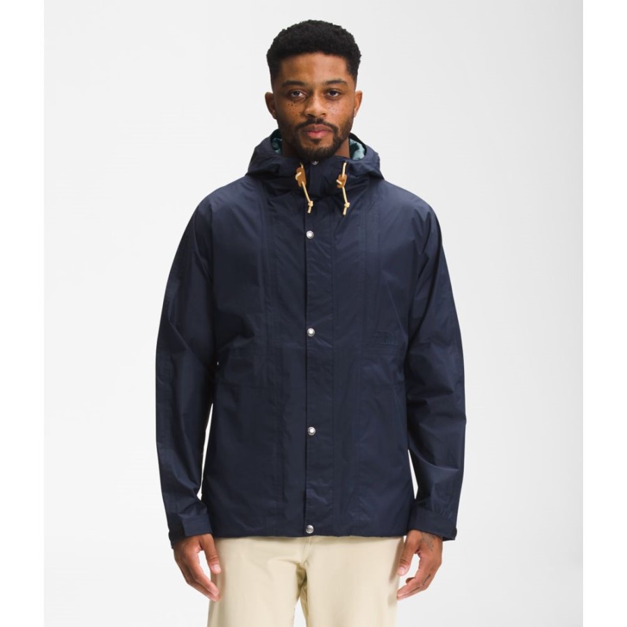 Navy The North Face גברים 78 מעיל גשם