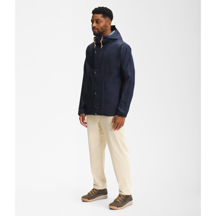 Navy The North Face גברים 78 מעיל גשם