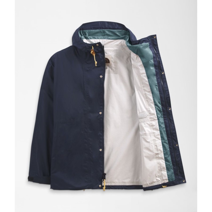 Navy The North Face גברים 78 מעיל גשם