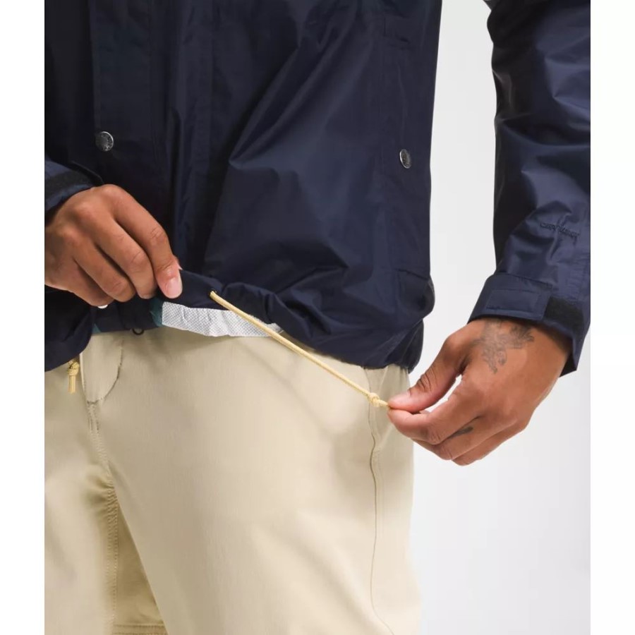 Navy The North Face גברים 78 מעיל גשם