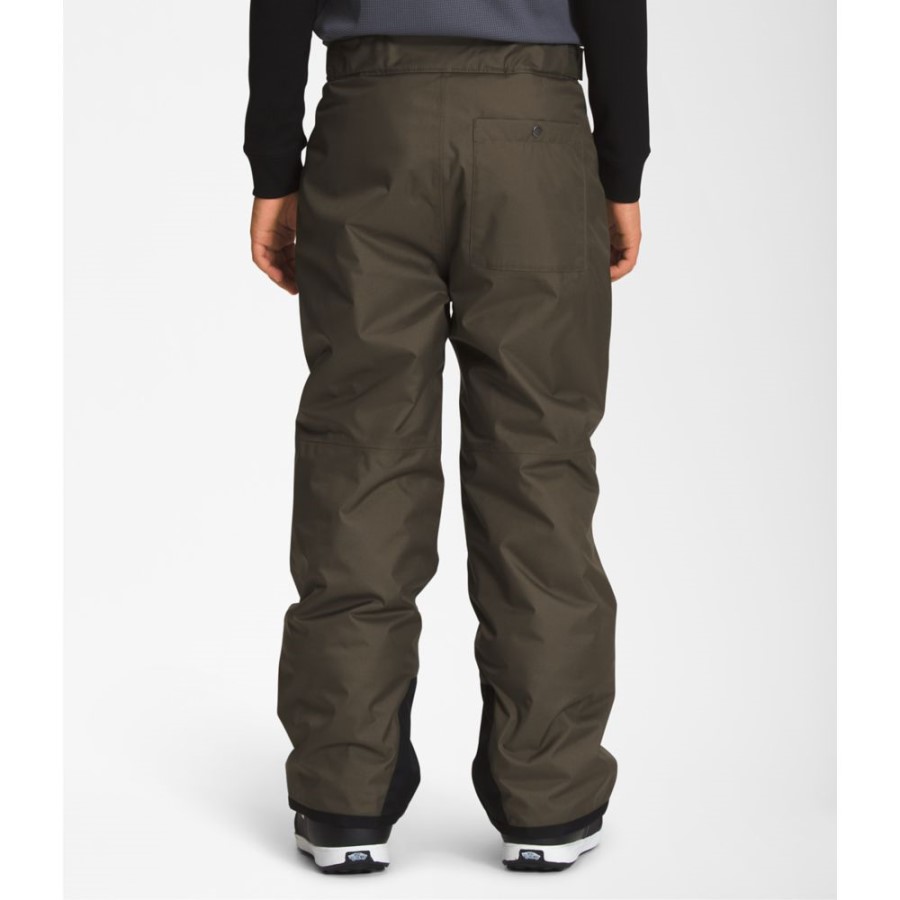 מכנסיים מבודדים לבנים חדשים בצבע חום בצבע חום צפונה