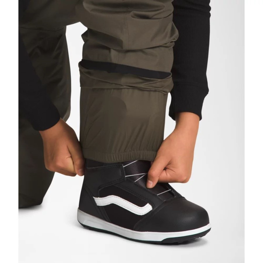 מכנסיים מבודדים לבנים חדשים בצבע חום בצבע חום צפונה