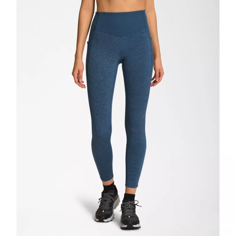 כחול מוצל The North Face נשים טייץ שמיים דיון