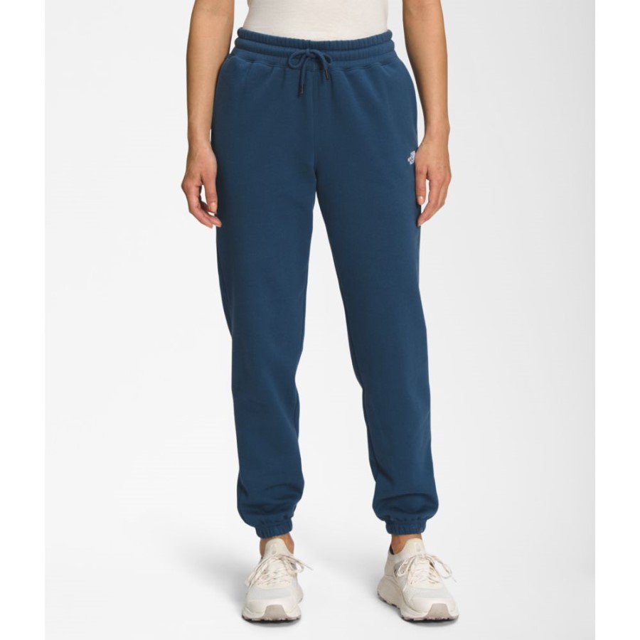 נשים כחולות מוצלות מכנסי טרנינג צמר חצי כיפה הצפונית