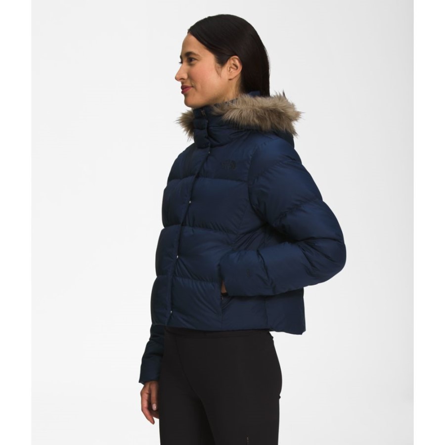 פסגה חיל הים נשים New Dealio מעיל פוך קצר The North Face