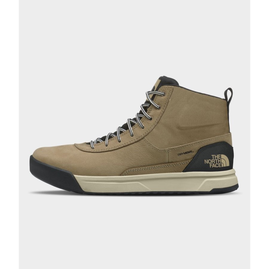 Tan Black The North Face גברים Larimer אמצע מגפיים עמידים למים