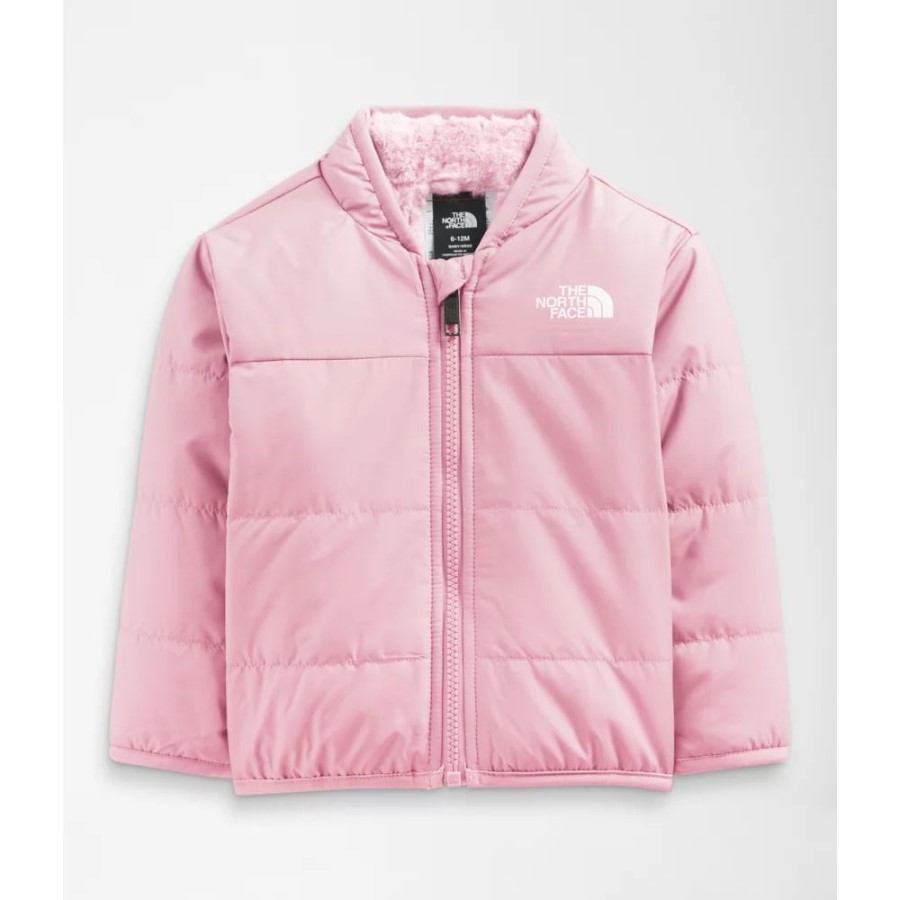 ה-North Face מעיל מוסבאד הפיך לתינוק קמיע ורוד