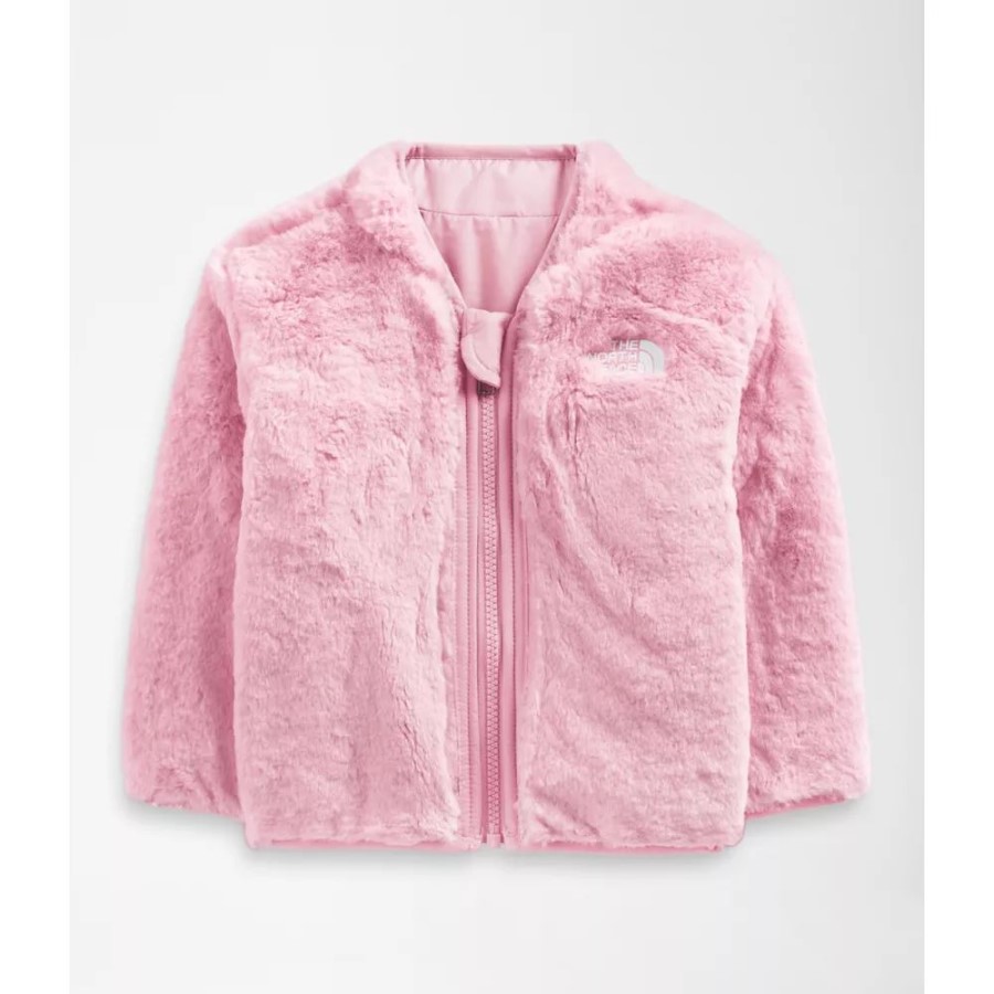 ה-North Face מעיל מוסבאד הפיך לתינוק קמיע ורוד