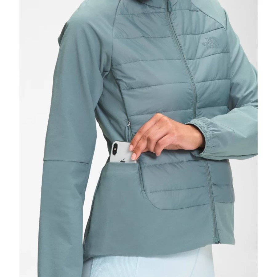 The North Face כחול נשים Shelter Cove ז\'קט היברידי