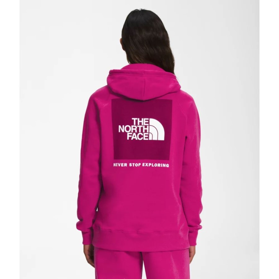 The North Face Fuschia ורוד נשים קופסא Nse סוודר קפוצ'ון
