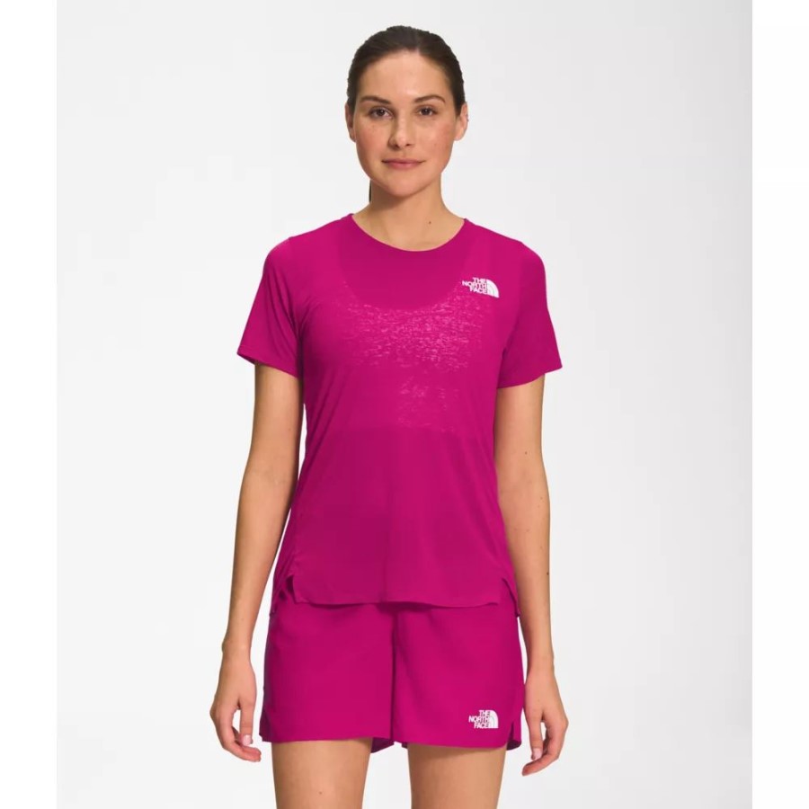 The North Face Fuschia ורוד נשים Sunriser חולצת שרוולים קצרים