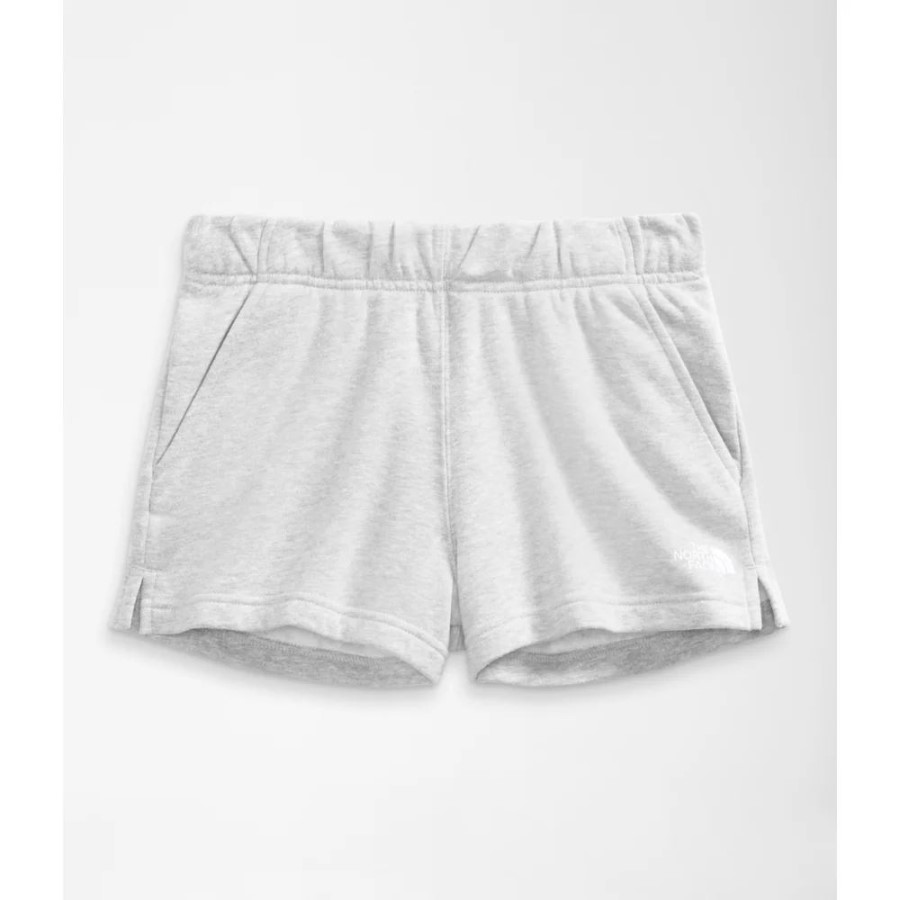 The North Face אפור נשים חצי כיפה לוגו 3 מכנסיים קצרים