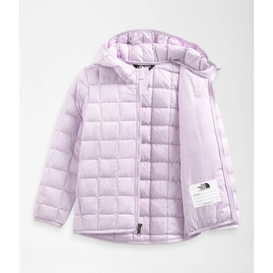 ז\'קט קפוצ\'ון לילדים Thermoball The North Face לבנדר ערפל