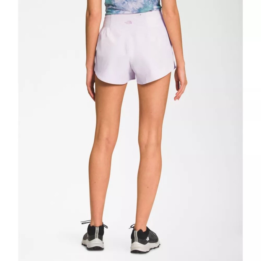 The North Face לבנדר ערפל נשים Arque 3 מכנסיים קצרים