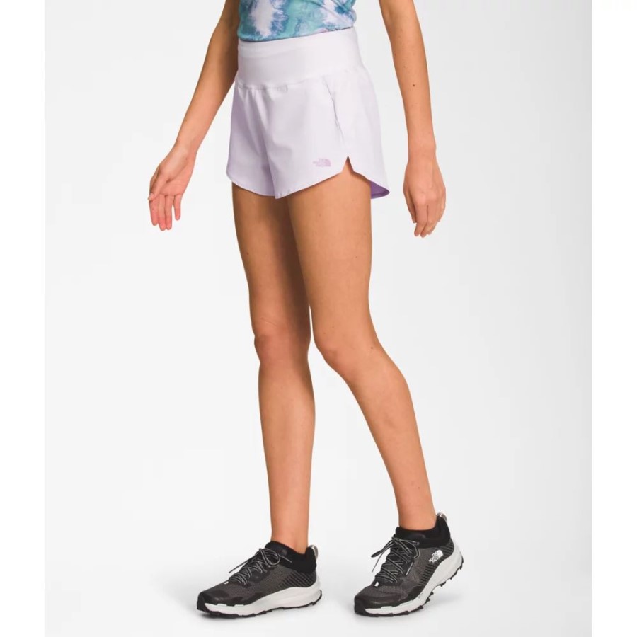 The North Face לבנדר ערפל נשים Arque 3 מכנסיים קצרים