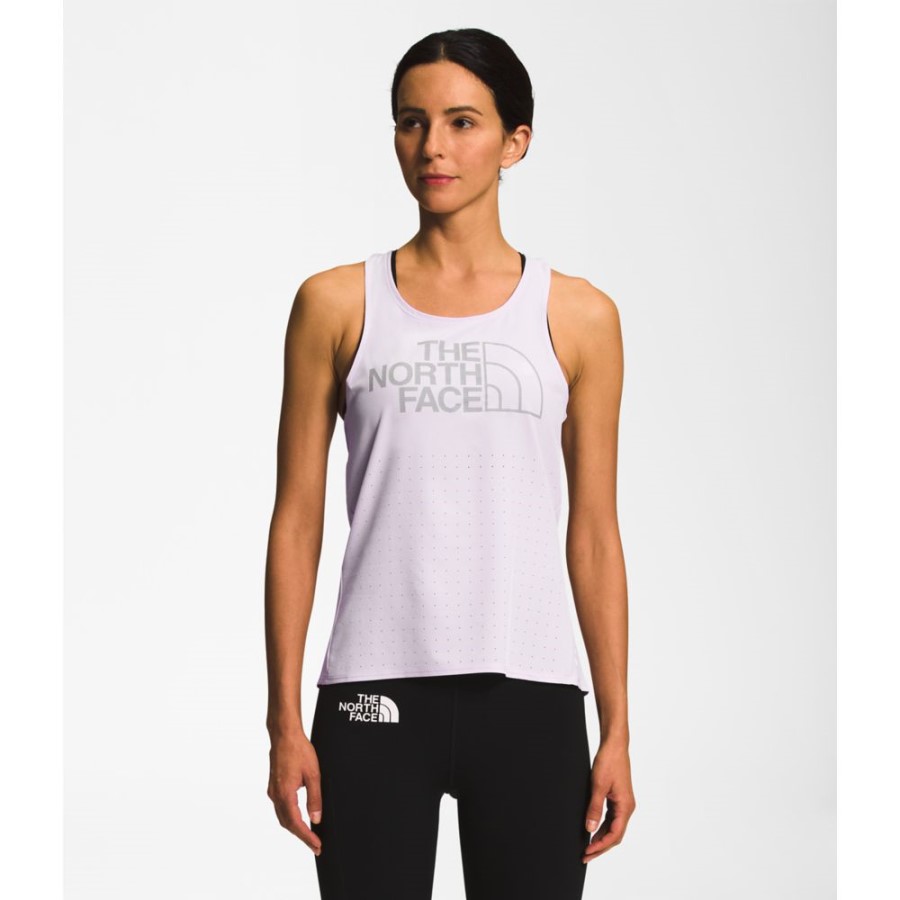 The North Face ערפל לבנדר נשים טס טנק חסר משקל