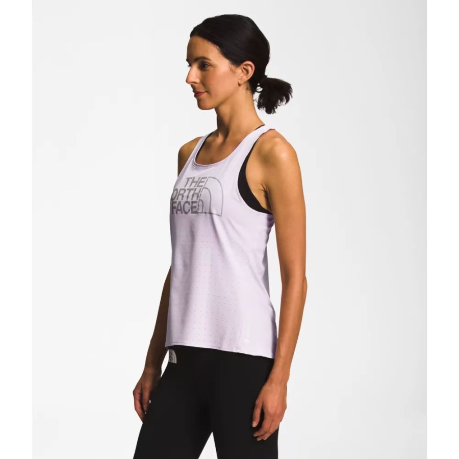 The North Face ערפל לבנדר נשים טס טנק חסר משקל