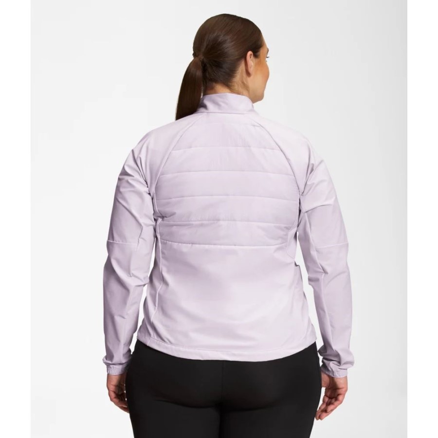 The North Face לבנדר ערפל נשים פלוס Shelter Cove מעיל היברידי