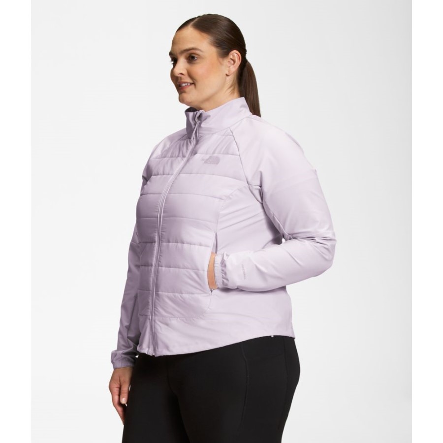 The North Face לבנדר ערפל נשים פלוס Shelter Cove מעיל היברידי