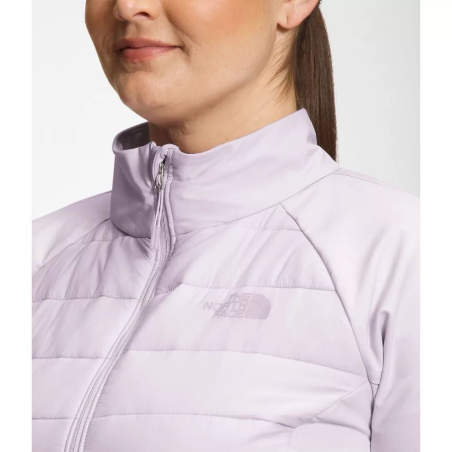 The North Face לבנדר ערפל נשים פלוס Shelter Cove מעיל היברידי