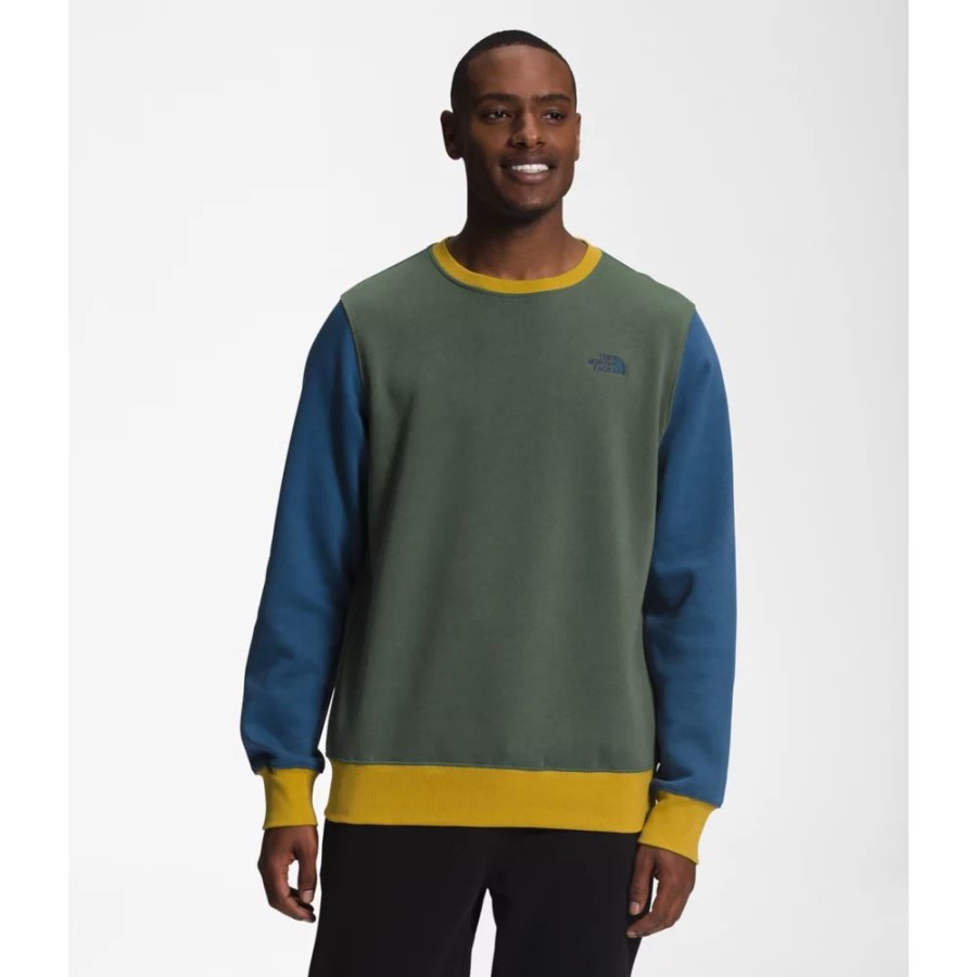 The North Face גברים צבע בלוק צוות כחול מוצל