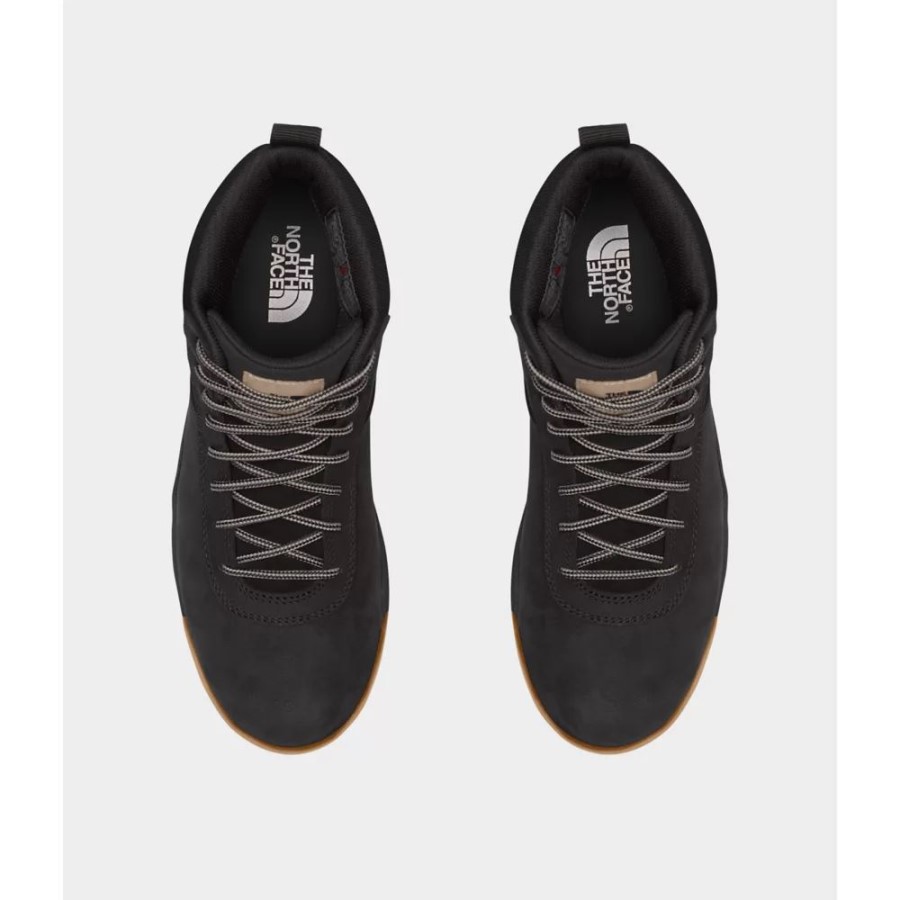 The North Face גברים Larimer אמצע מגפיים עמידים למים שחורים