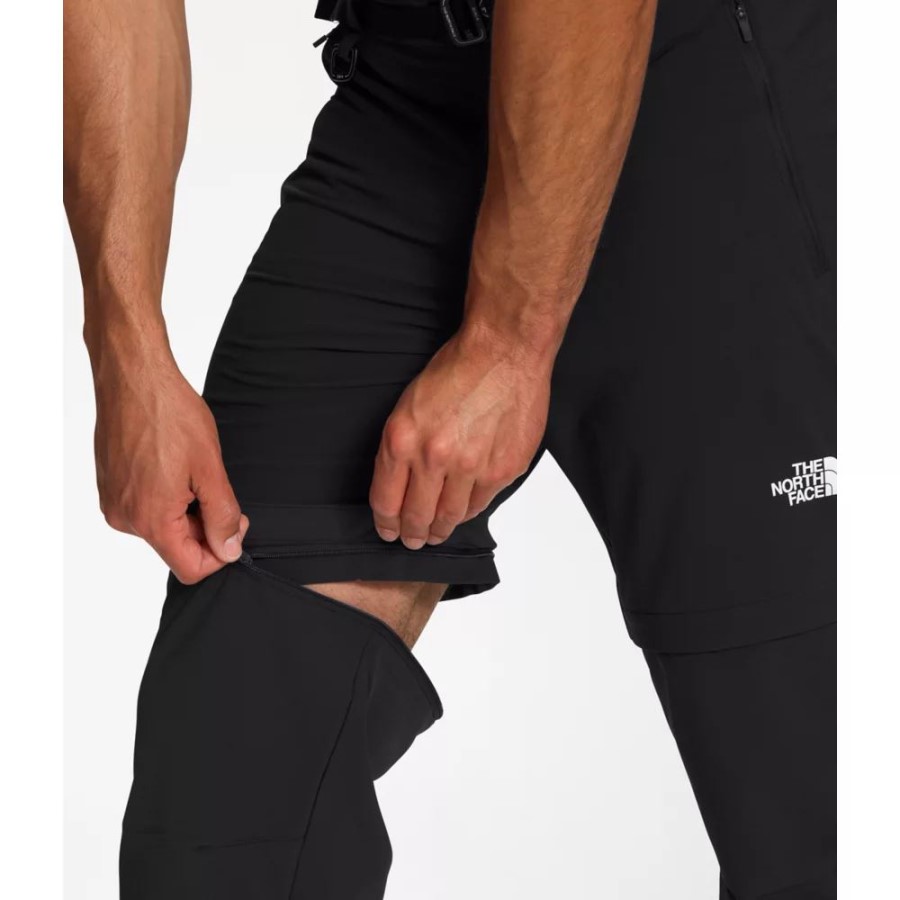 The North Face גברים מכנסיים מקצוענים מעולים שחורים