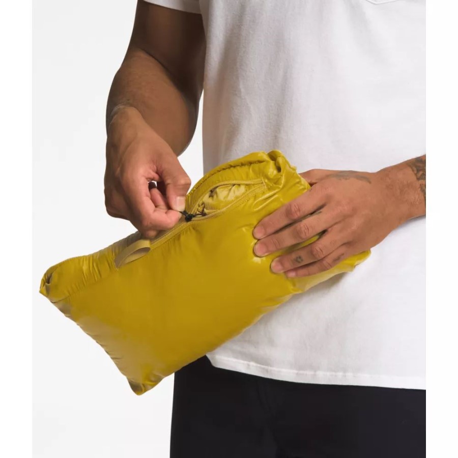 The North Face Men Thermoball מעיל אקולוגי 2.0 זהב מינרלי