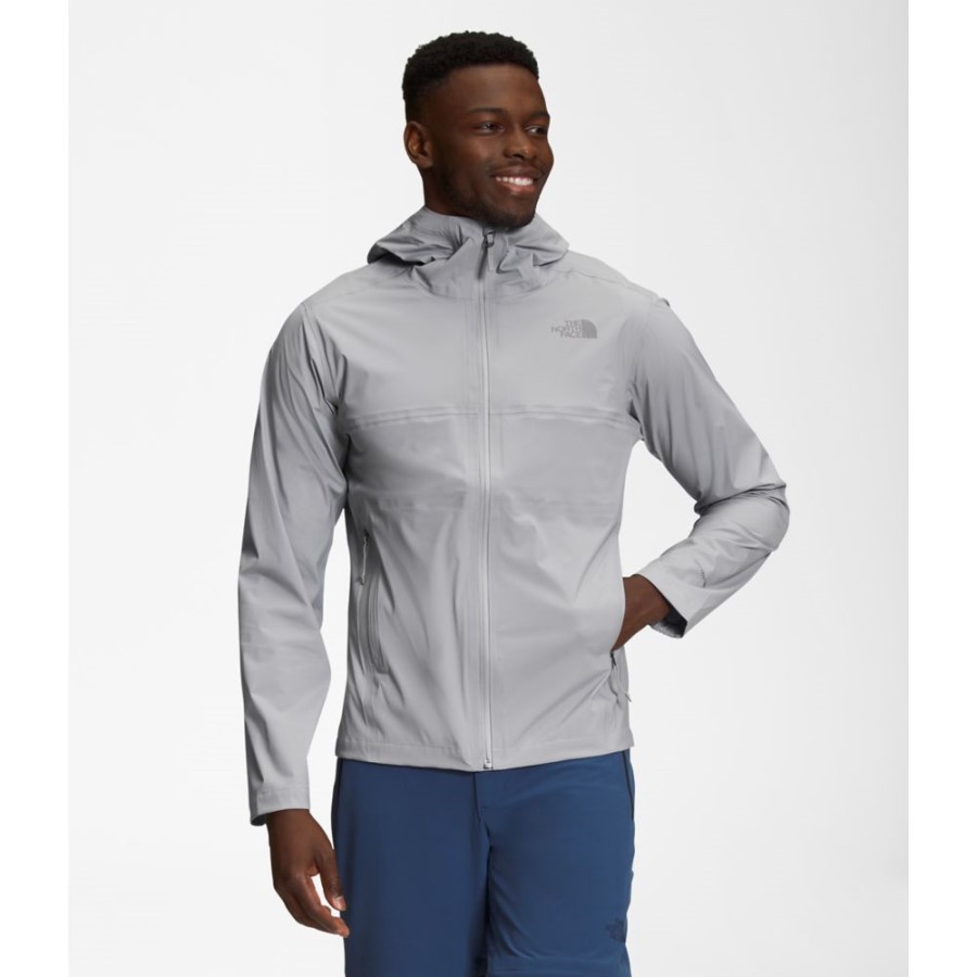 The North Face גברים West Basin Dryvent מעיל אפור