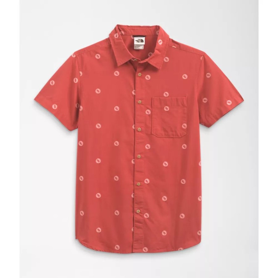 חולצת ג\'קארד עם שרוול קצר לגברים