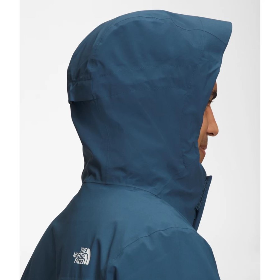 מעיל גברים כחולים מוצלים של ה-North Face