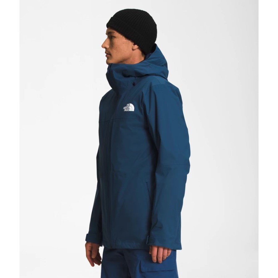 The North Face גברים כחולים מוצלים Thermoball אקולוגי שלג טרי אקלים